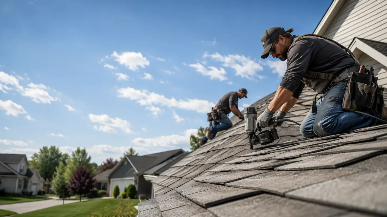 Storm Damage Roof Repair in New Eagle, PA near me